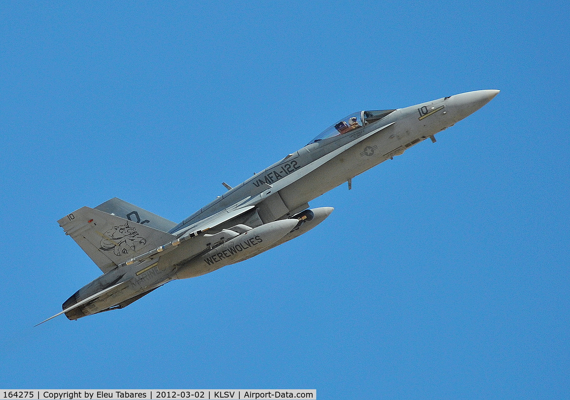 164275, 1991 McDonnell Douglas F/A-18C Hornet C/N 1038/C252, Taken during Red Flag Exercise at Nellis Air Force Base, Nevada.