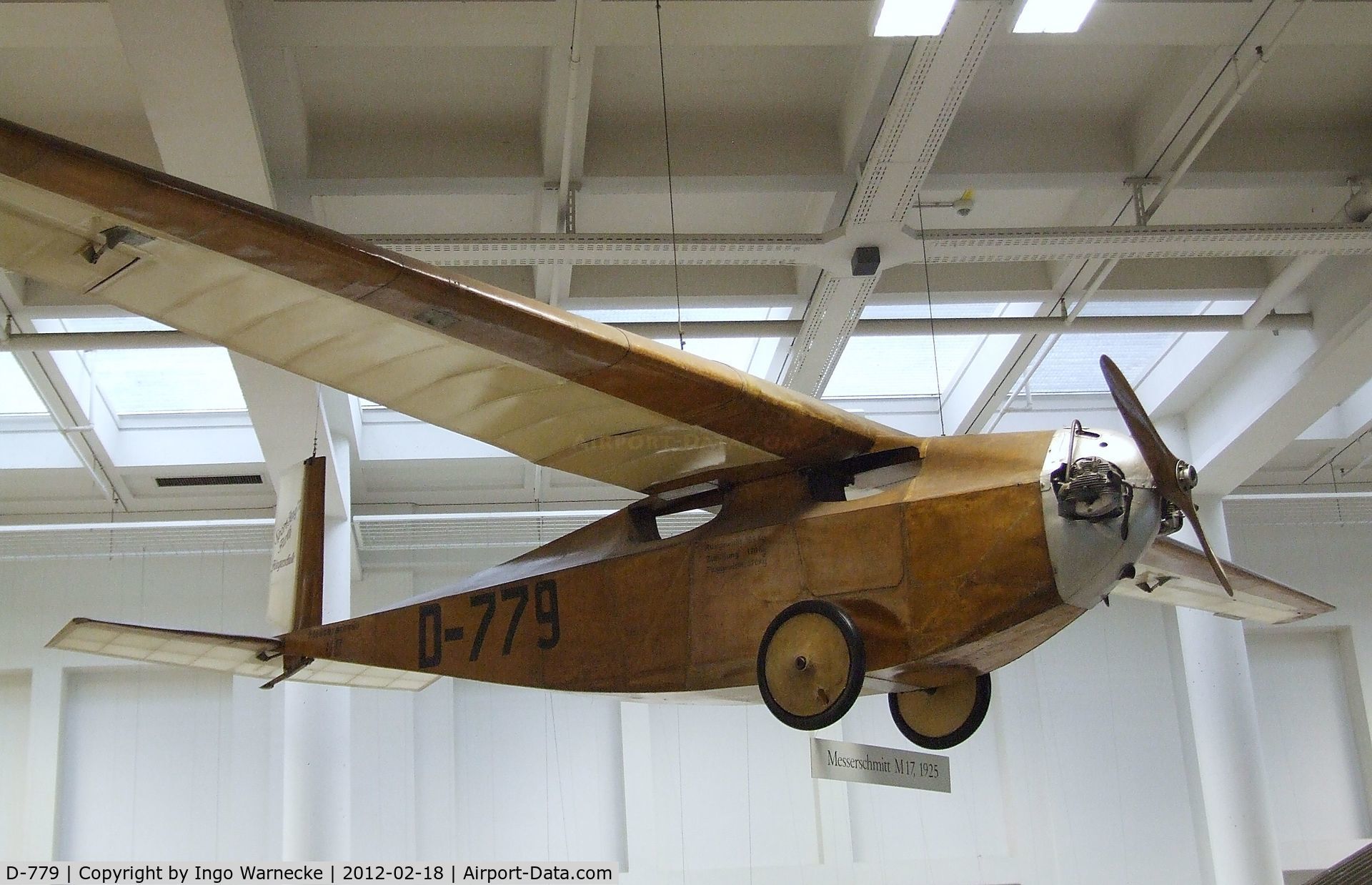 D-779, 1925 Messerschmitt M-17 C/N 25, Messerschmitt M 17 at the Deutsches Museum, München (Munich)