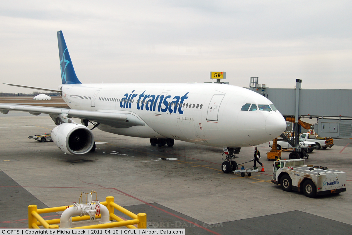 C-GPTS, 2002 Airbus A330-243 C/N 480, At Montreal