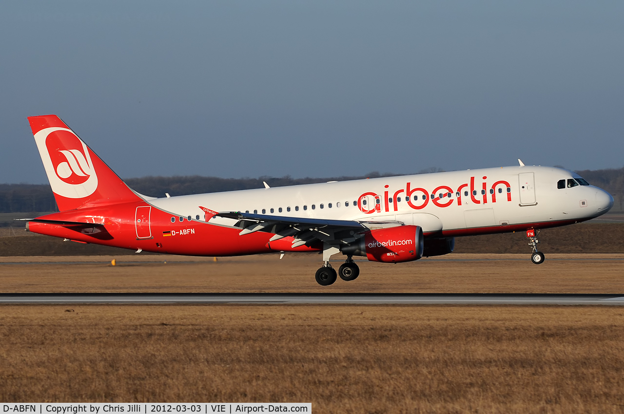 D-ABFN, 2010 Airbus A320-214 C/N 4510, Air Berlin