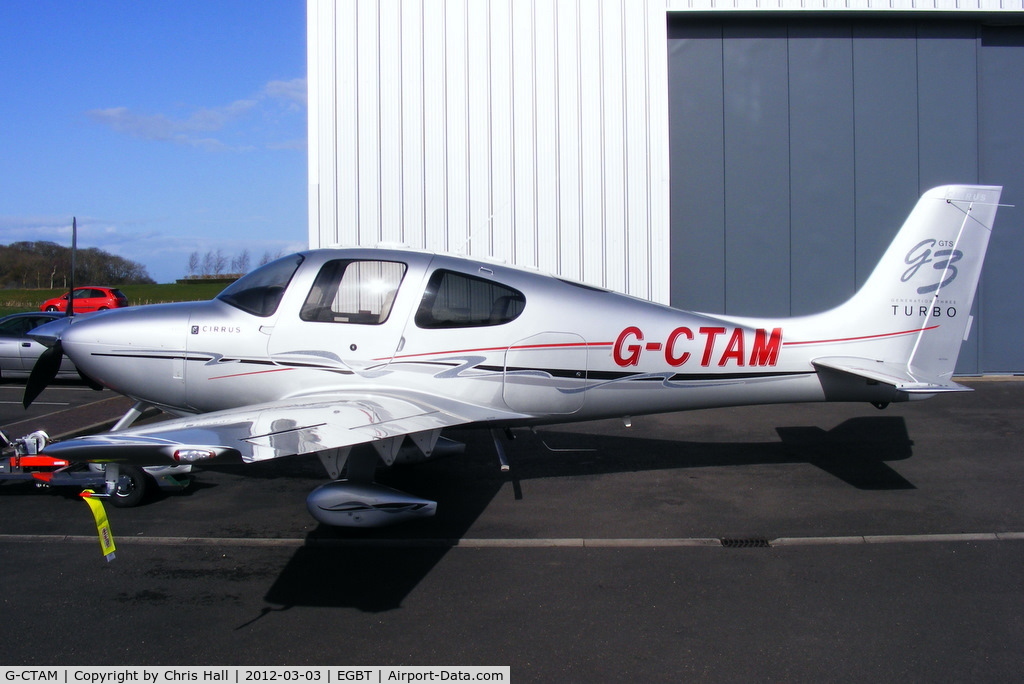 G-CTAM, 2007 Cirrus SR22 G3 GTS Turbo C/N 2740, Privately owned