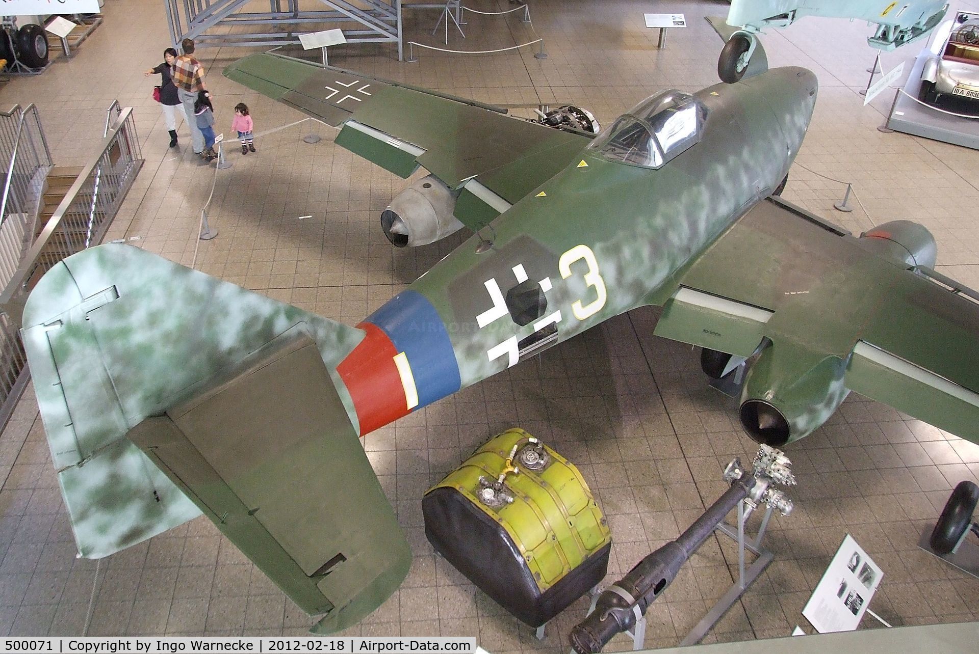 500071, 1945 Messerschmitt Me 262A-1a Schwalbe C/N 500071, Messerschmitt Me 262A at the Deutsches Museum, München (Munich)