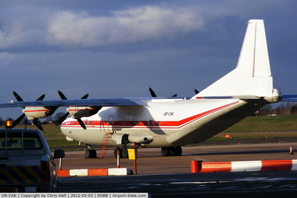 UR-CAK, 1993 Antonov An-12BP C/N 6343707, Meridian Aviation
