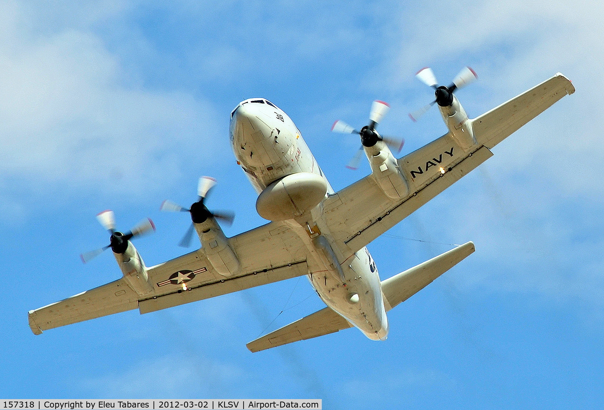 157318, Lockheed EP-3E Aries II C/N 285A-5533, Taken during Red Flag Exercise at Nellis Air Force Base, Nevada.
