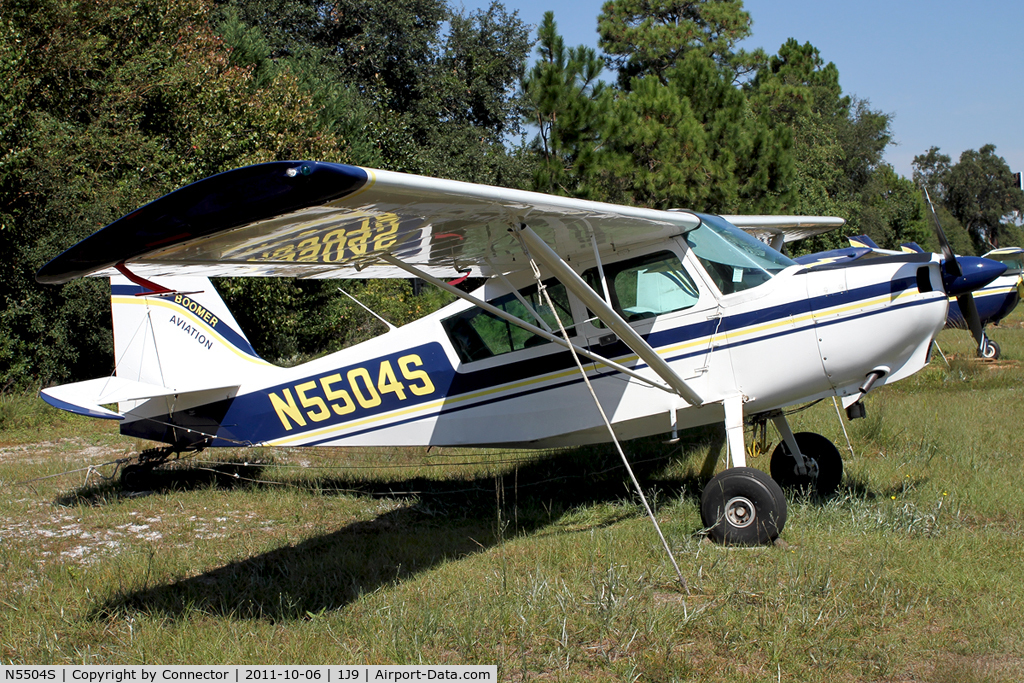 N5504S, 1978 Bellanca 8GCBC C/N 277-78, Mostly used for aerial advertising. 