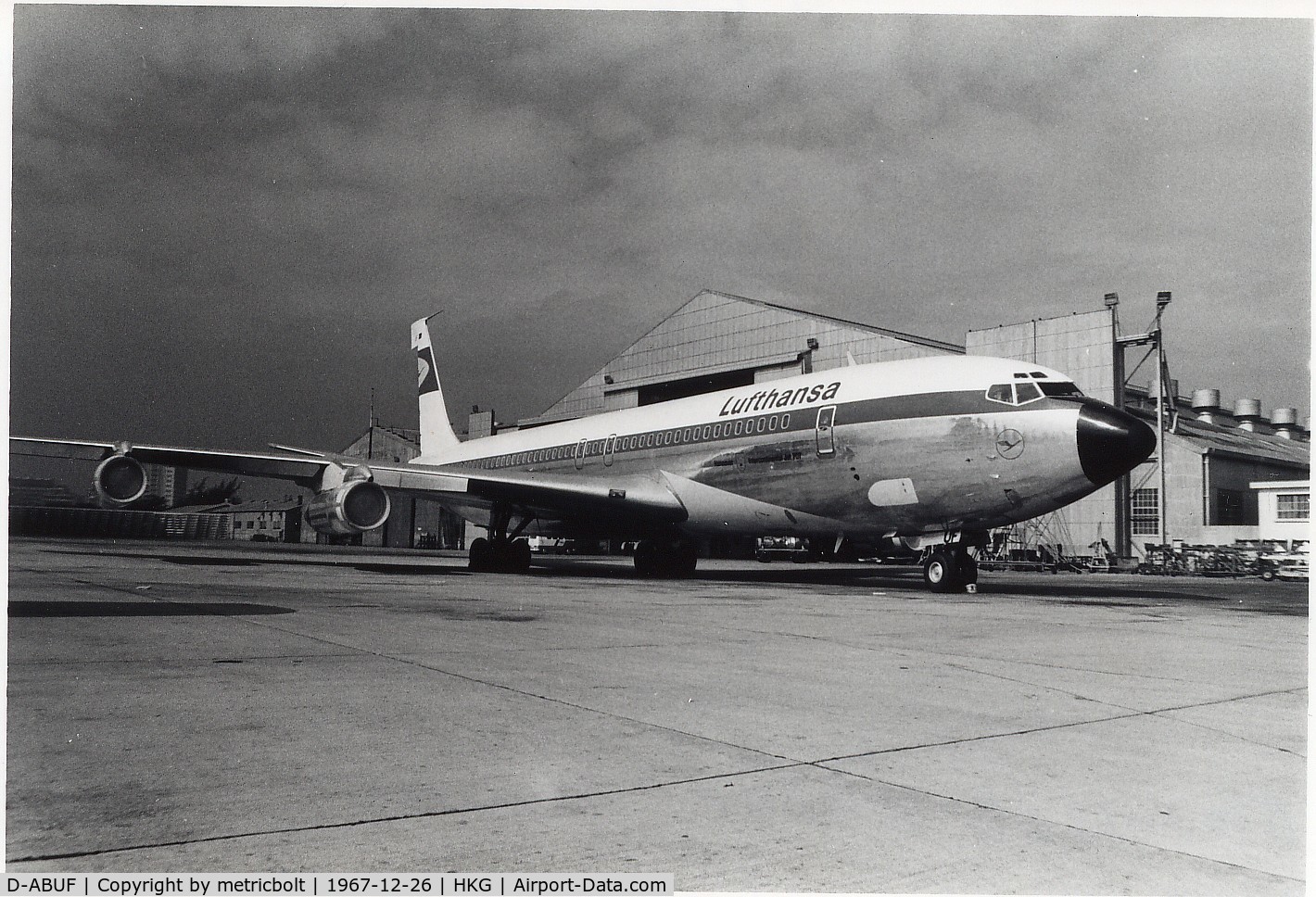 D-ABUF, 1965 Boeing 707-330B C/N 18928, B707-330B D-ABUF