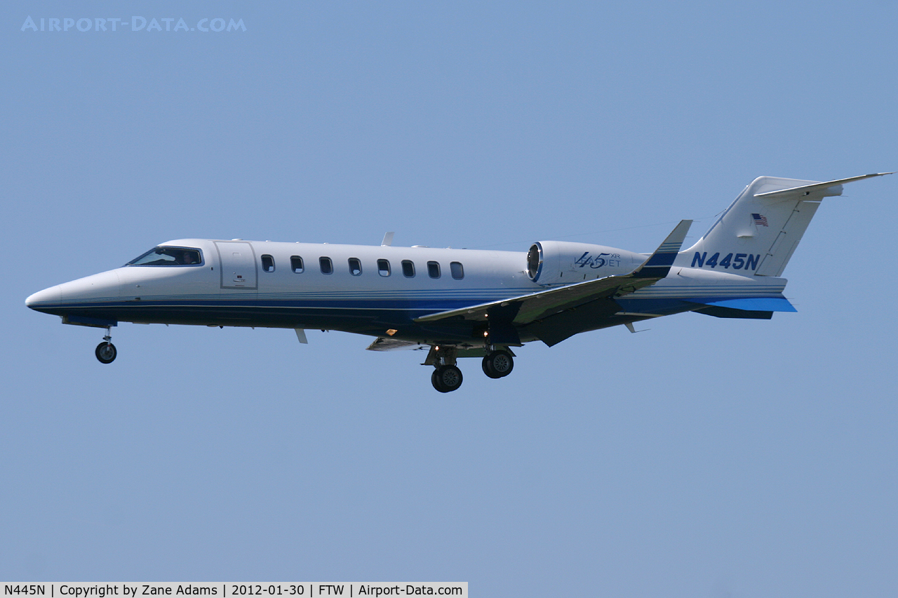 N445N, 2002 Learjet 45 C/N 202, At Meacham Field - Fort Worth, TX