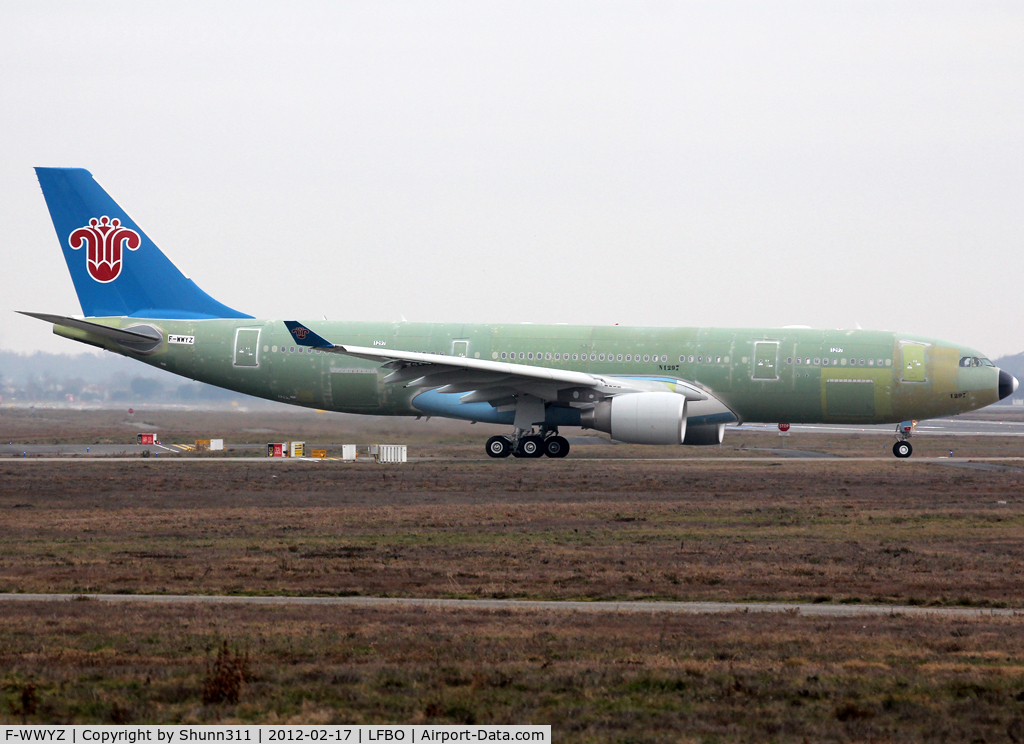 F-WWYZ, 2012 Airbus A330-223 C/N 1297, C/n 1297 - For China Southern Airlines