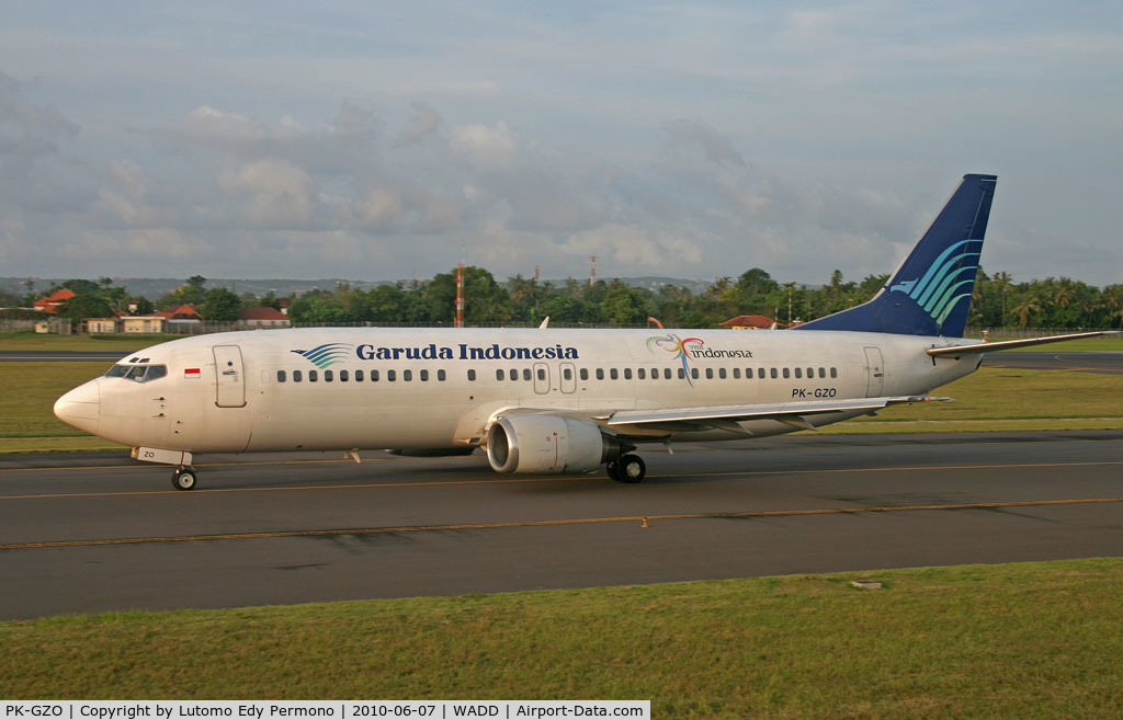 PK-GZO, 1999 Boeing 737-4M0 C/N 29210, Garuda Indonesia