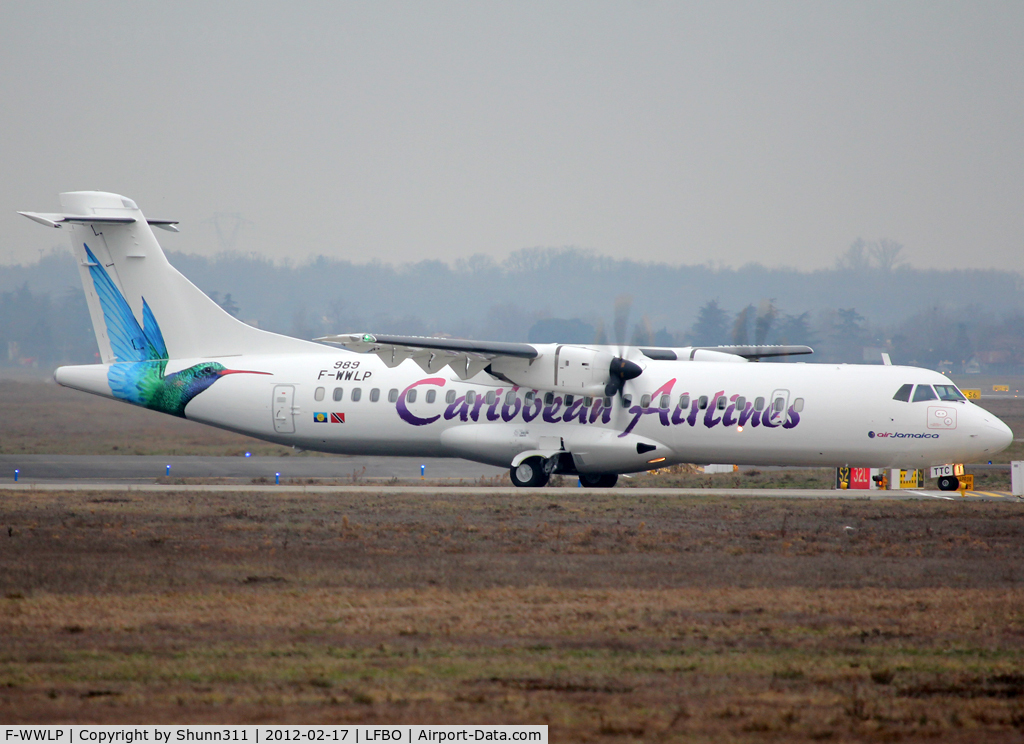 F-WWLP, 2012 ATR 72-600 C/N 989, C/n 989 - To be 9Y-TTC