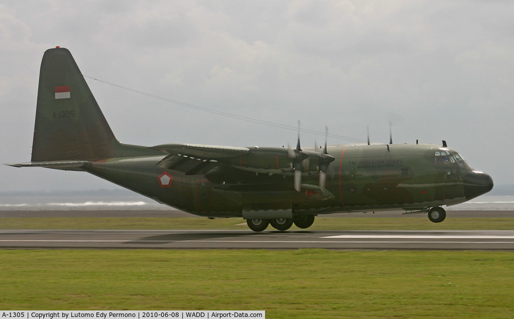 A-1305, Lockheed C-130B Hercules C/N 282-3583, Indonesian Air Force