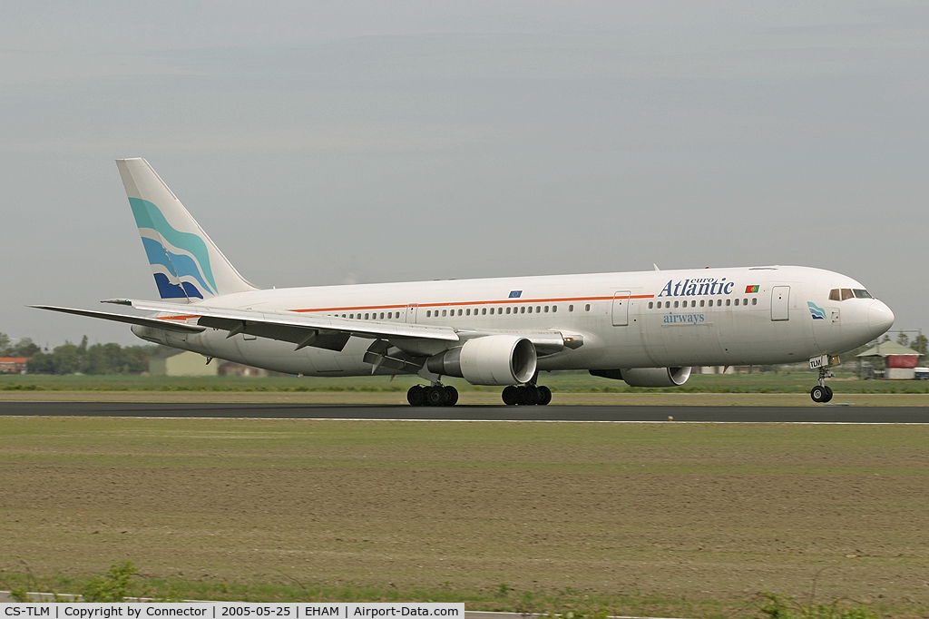 CS-TLM, 1993 Boeing 767-33A C/N 25535, Arriving at EHAM.