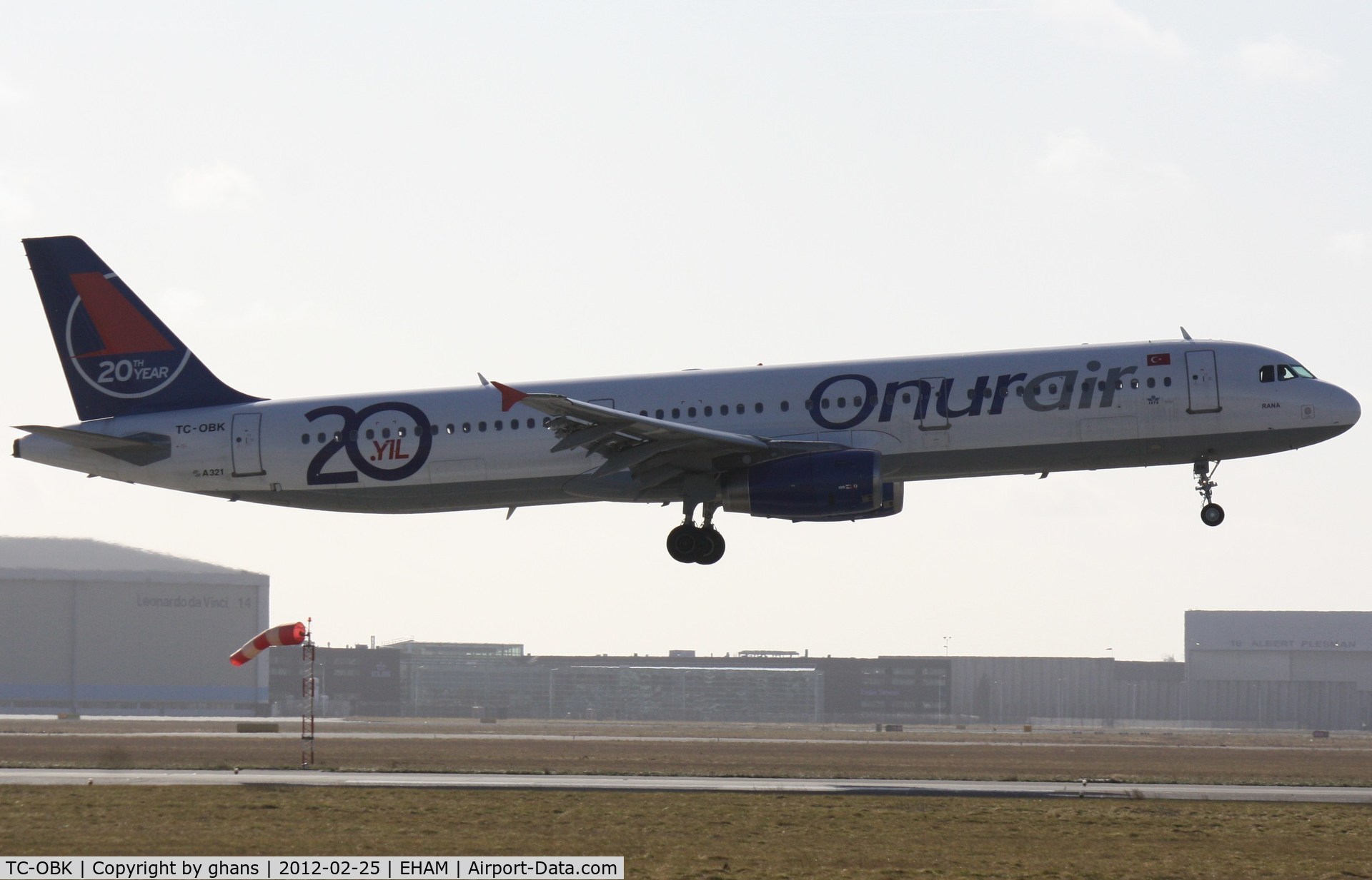 TC-OBK, 1998 Airbus A321-231 C/N 792, 20 years OnurAir