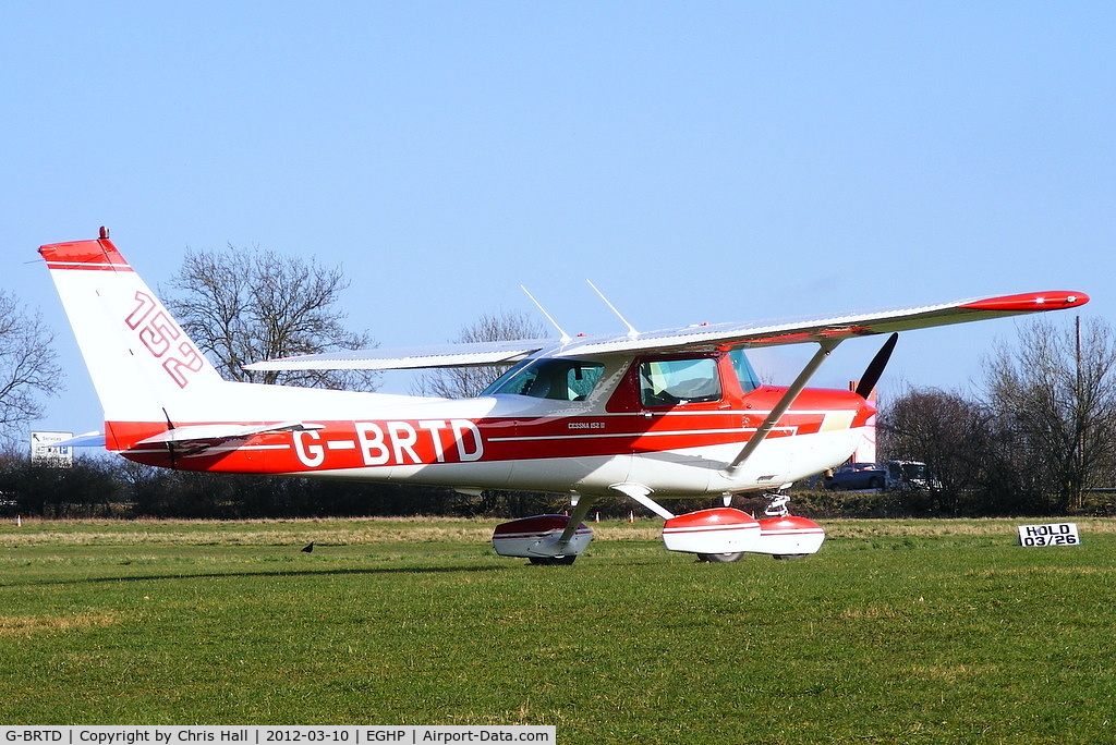 G-BRTD, 1977 Cessna 152 C/N 152-80023, at Popham Airfield, Hampshire
