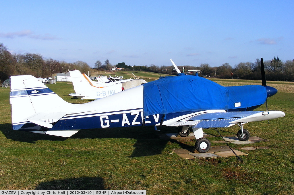 G-AZEV, 1969 Beagle B-121 Pup Series 2 (Pup 150) C/N B121-131, at Popham Airfield, Hampshire
