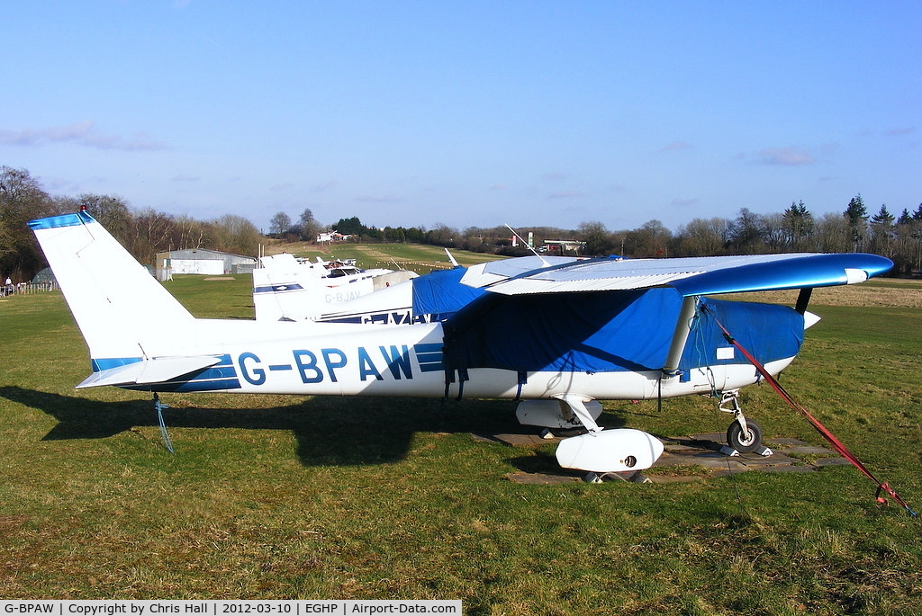 G-BPAW, 1976 Cessna 150M C/N 150-77923, at Popham Airfield, Hampshire