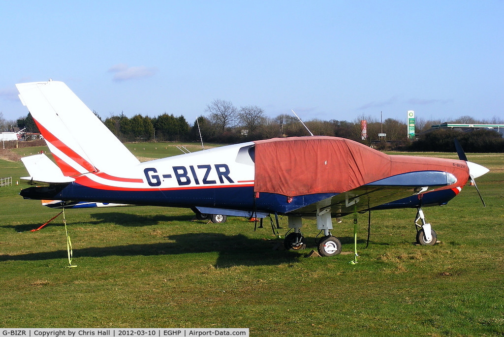 G-BIZR, 1981 Socata TB-9 Tampico C/N 210, at Popham Airfield, Hampshire