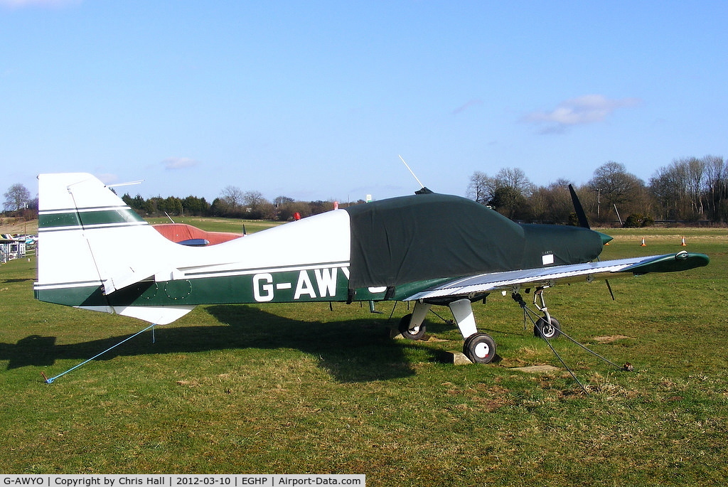 G-AWYO, 1969 Beagle B-121 Pup Series 1 (Pup 100) C/N B121-041, at Popham Airfield, Hampshire