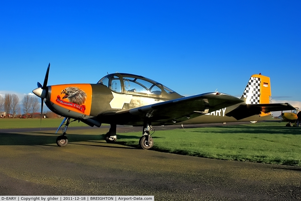 D-EARY, 1959 Piaggio P-149D C/N 057, Screaming Eagle!