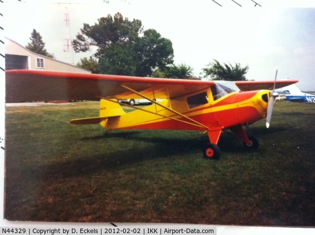 N44329, 1946 Taylorcraft BC12-D1 C/N 10129, Here is a pic of N44329 when I owned the T-Craft back in the 1980's
