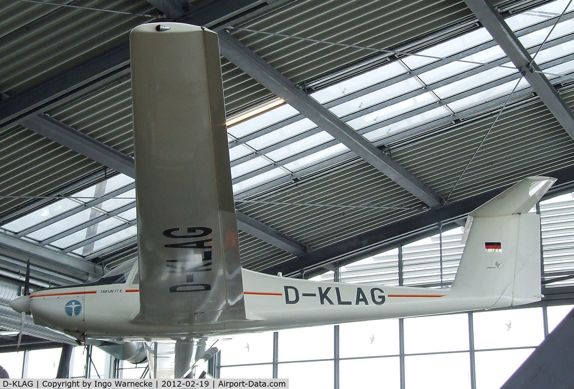 D-KLAG, Valentin Taifun 17E C/N 1042, Valentin Taifun 17E at the Deutsches Museum Flugwerft Schleißheim, Oberschleißheim