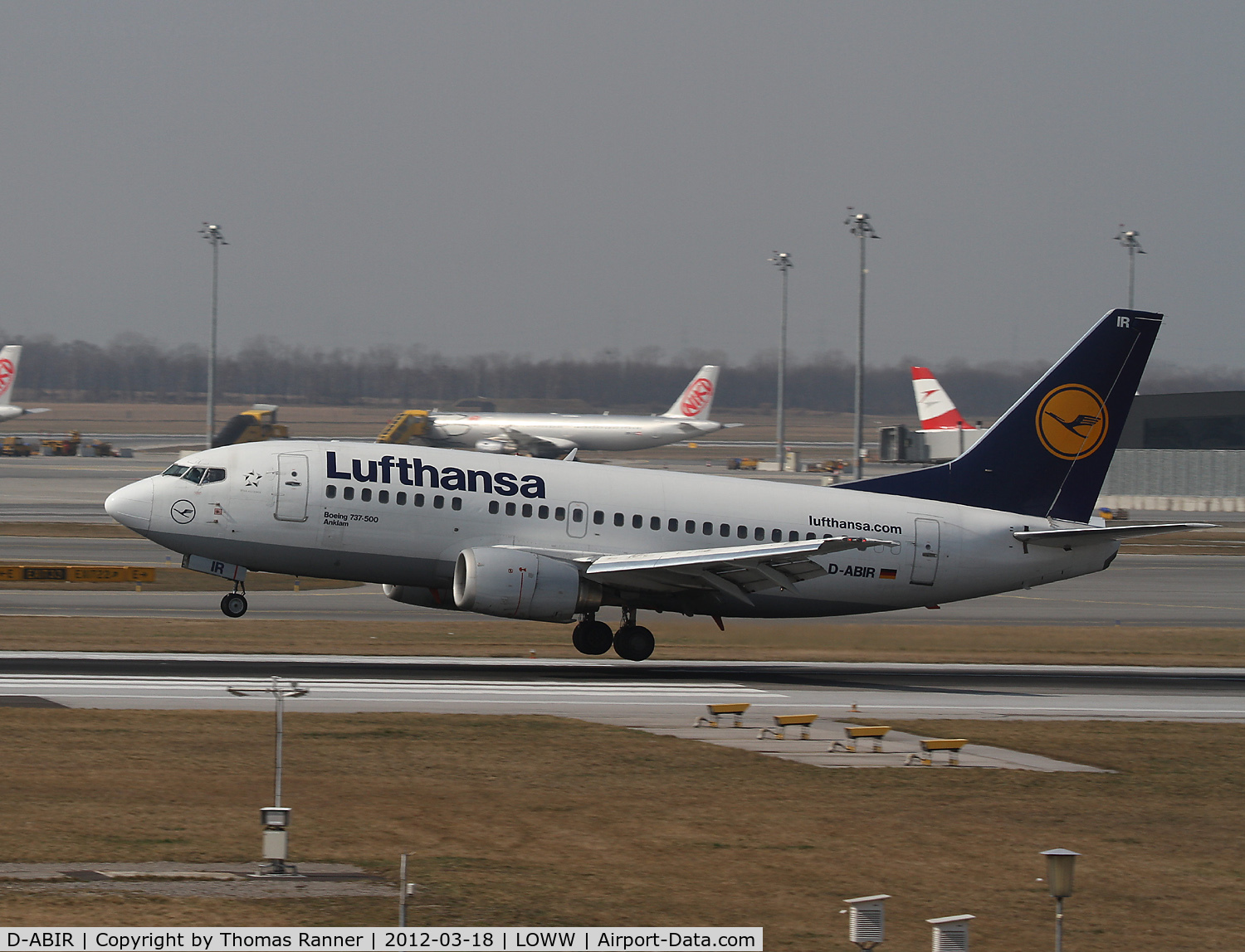 D-ABIR, 1991 Boeing 737-530 C/N 24941, Lufthansa Boeing 737