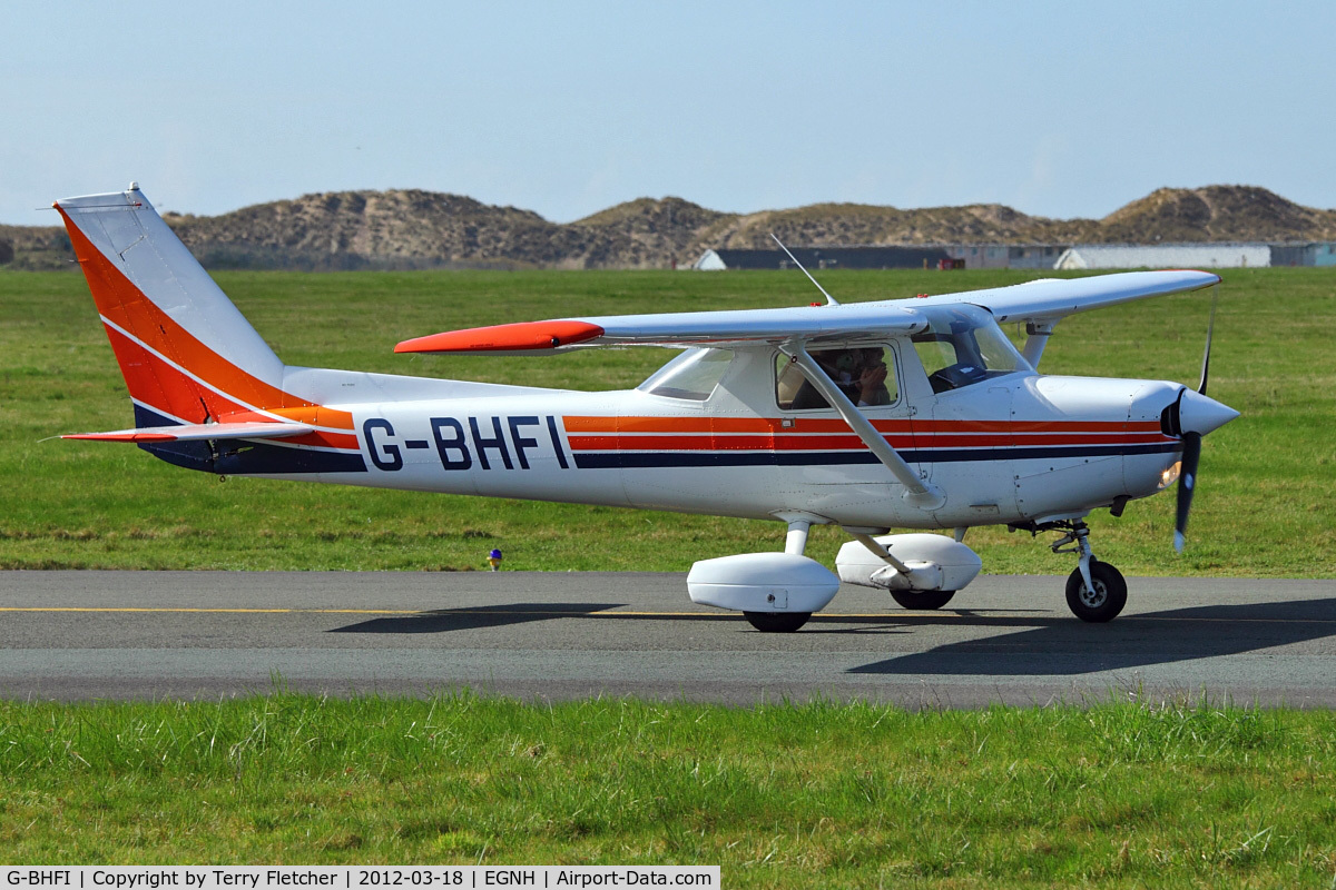 G-BHFI, 1980 Reims F152 C/N 1685, 1980 Cessna F152, c/n: 1685 at Blackpool