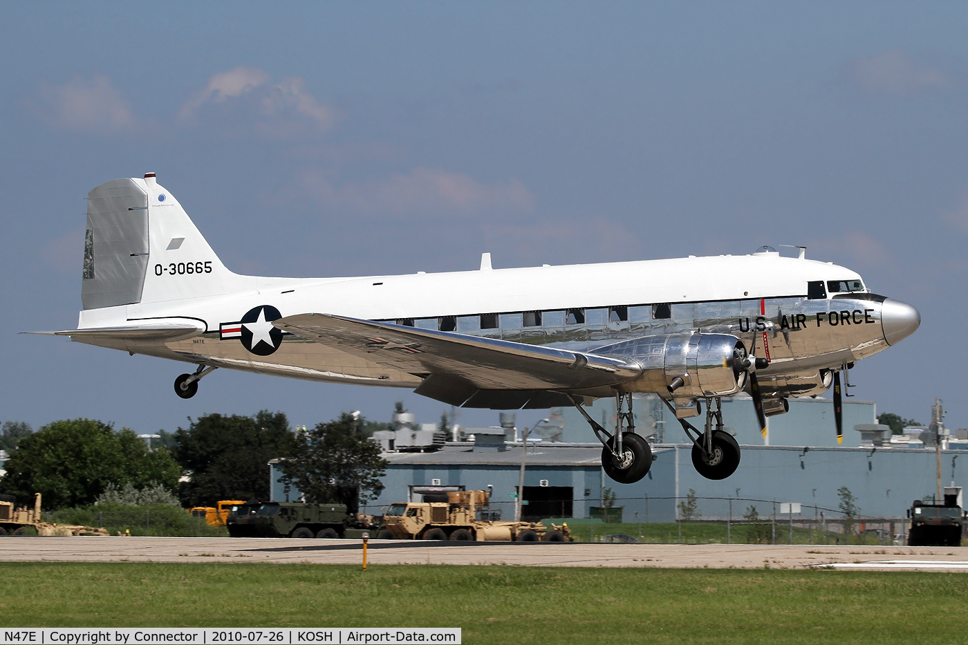N47E, 1943 Douglas DC-3C (C-47A-60-DL) C/N 13816, EAA Airventure 2010.