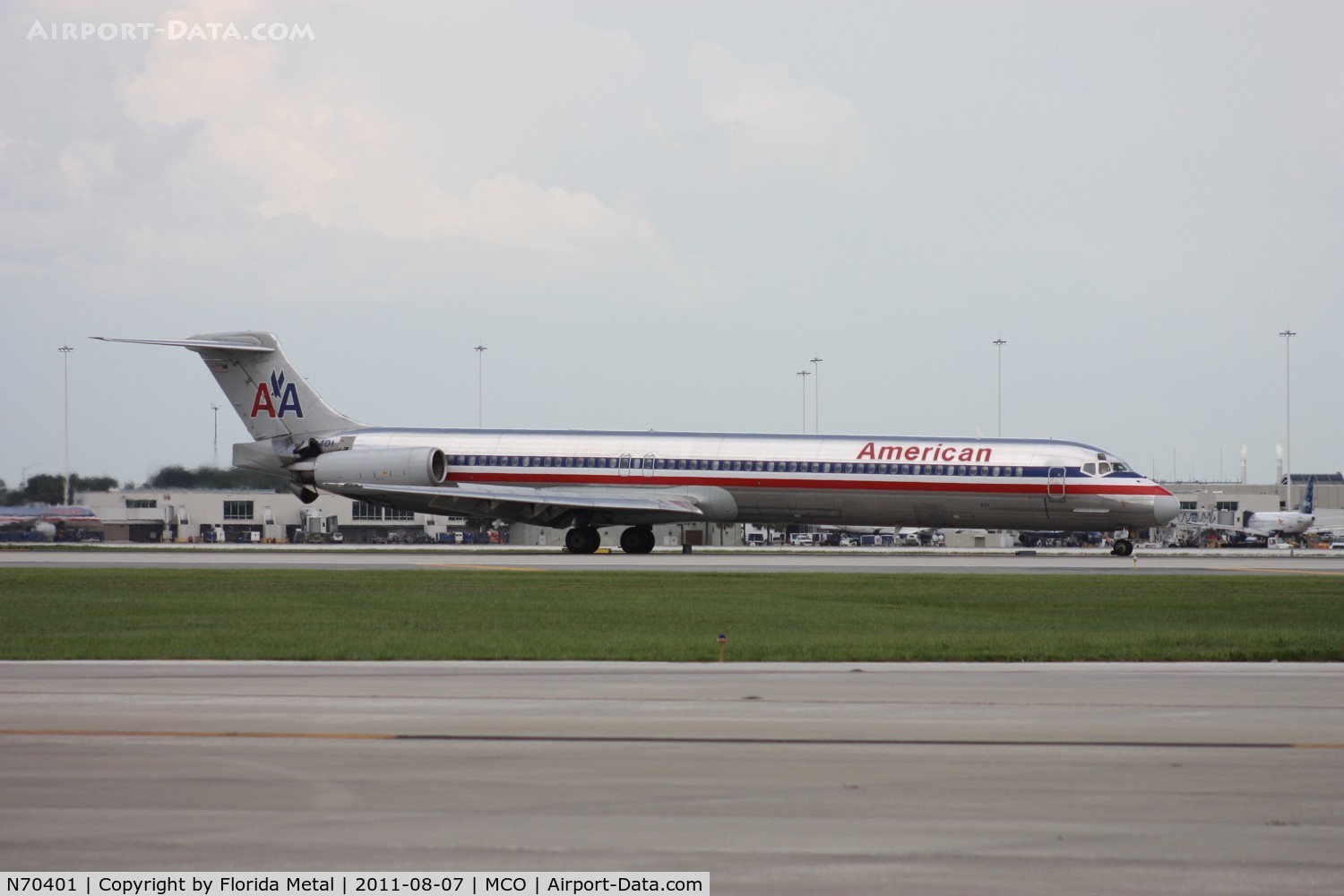 N70401, 1985 McDonnell Douglas MD-82 (DC-9-82) C/N 49312, American MD-82