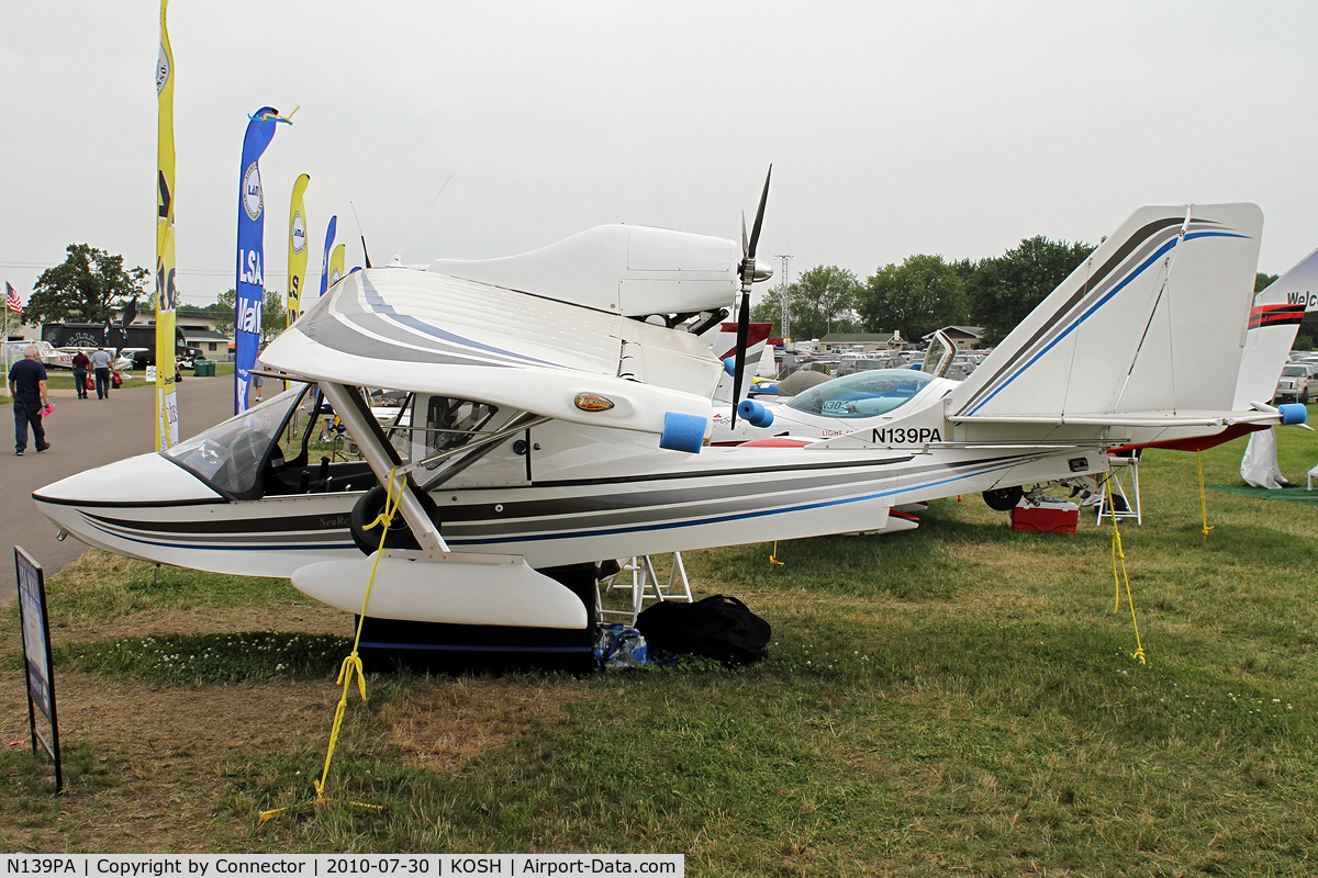 N139PA, Progressive Aerodyne Searey LSX C/N LSX003, EAA Airventure 2010.