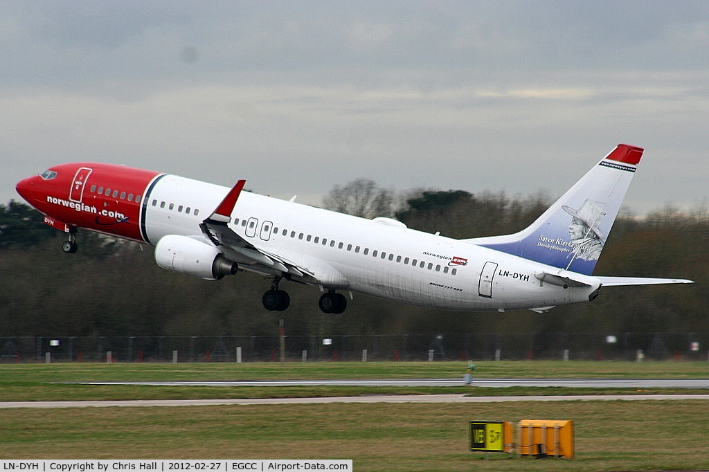 LN-DYH, 2010 Boeing 737-8JP C/N 40865, Norwegian Air Shuttle