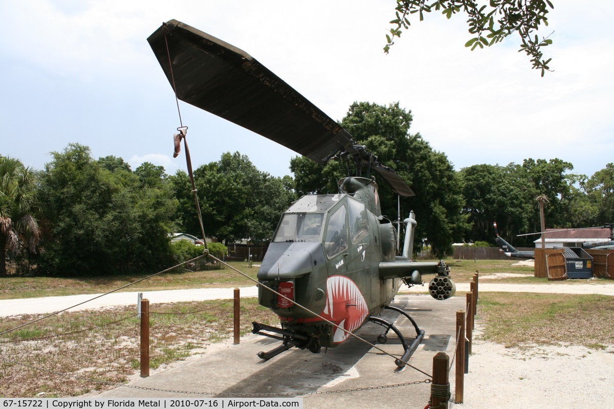 67-15722, 1967 Bell AH-1F Cobra C/N 20386, AH-1F located in Hillsborough Veterans Park near Tampa FL