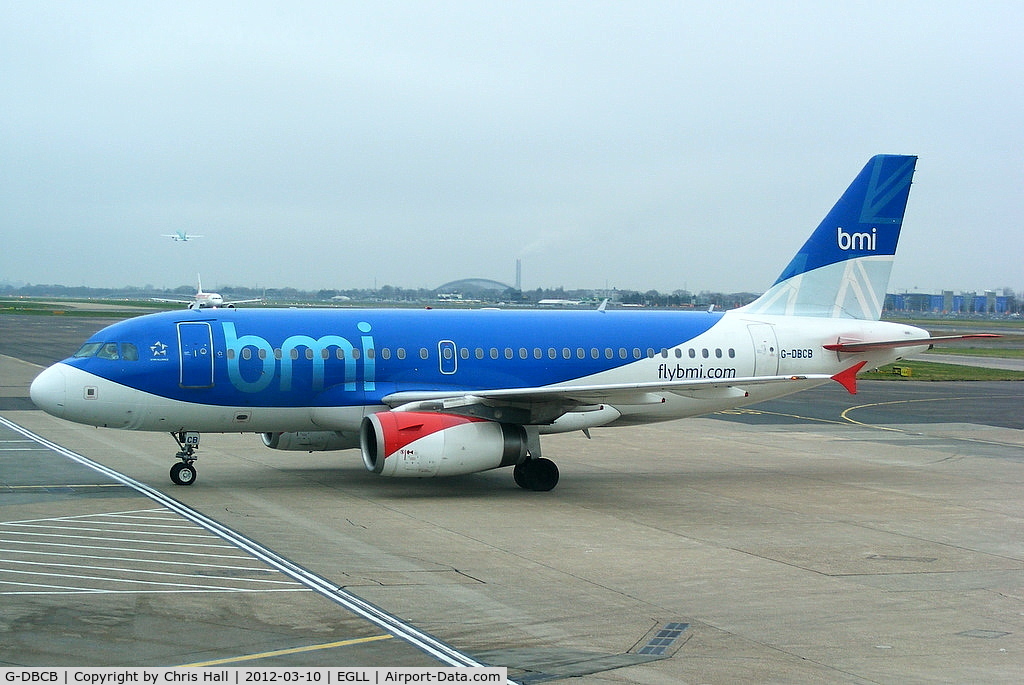 G-DBCB, 2004 Airbus A319-131 C/N 2188, bmi British Midland