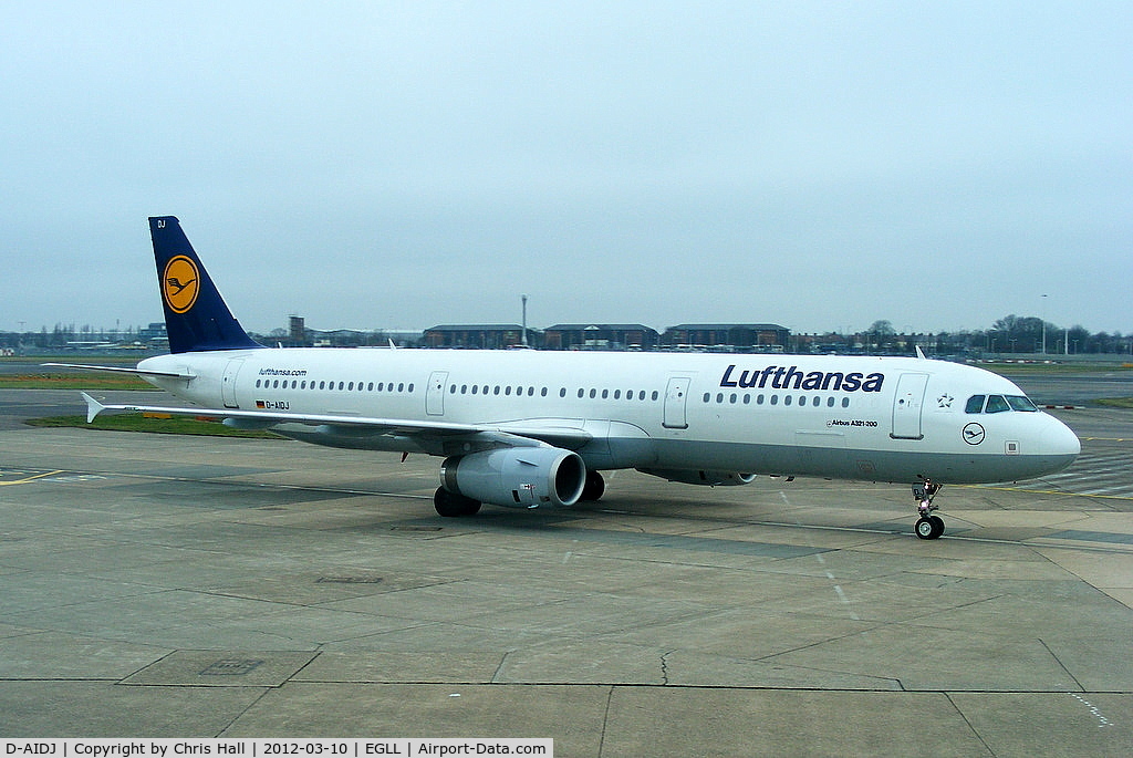 D-AIDJ, 2011 Airbus A321-231 C/N 4792, Lufthansa