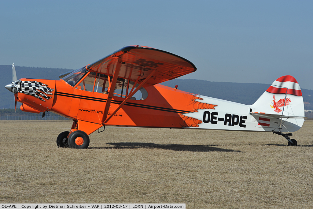 OE-APE, Piper PA-18-150 Super Cub C/N 18-7736, Piper 18