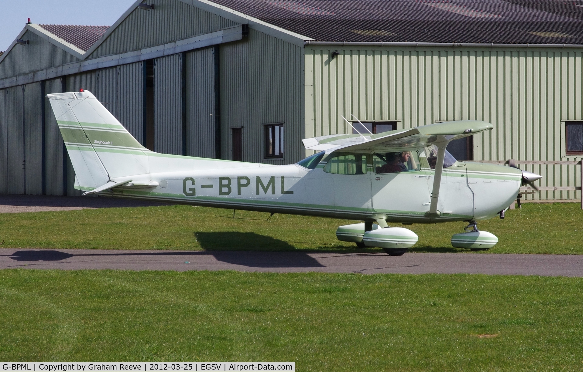G-BPML, 1976 Cessna 172M C/N 172-67102, Just arrived.