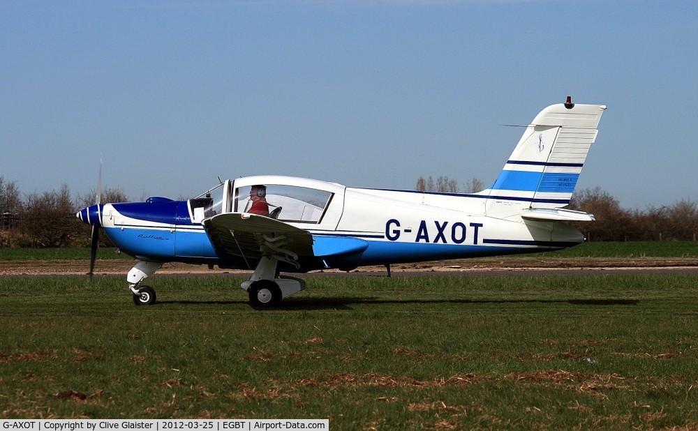 G-AXOT, 1969 Socata MS-893A Rallye Commodore 180 C/N 11433, Originally owned to, Air Touring Services Ltd in October 1969