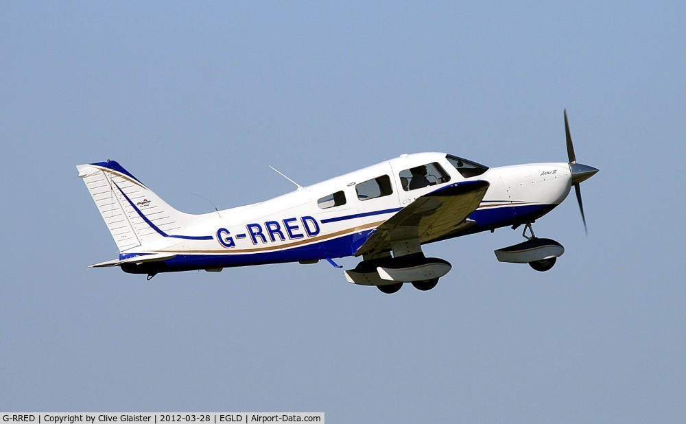 G-RRED, 2008 Piper PA-28-181 Cherokee Archer III C/N 2843673, Ex: N6048L > G-RRED