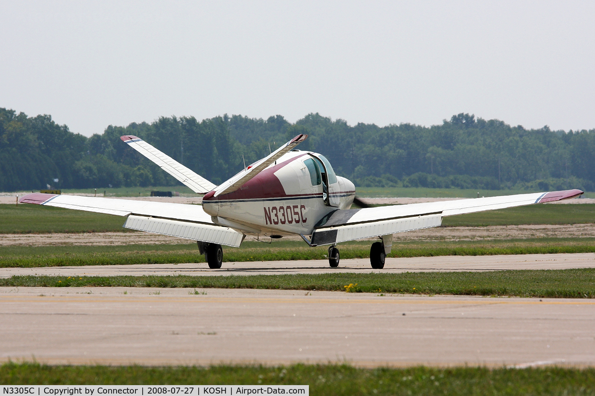 N3305C, 1954 Beech E35 C/N D3971, EAA Airventure 2008.