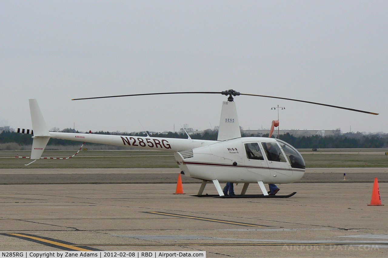 N285RG, 2006 Robinson R44 II C/N 11323, In town for Heli-Expo 2012 - Dallas, TX