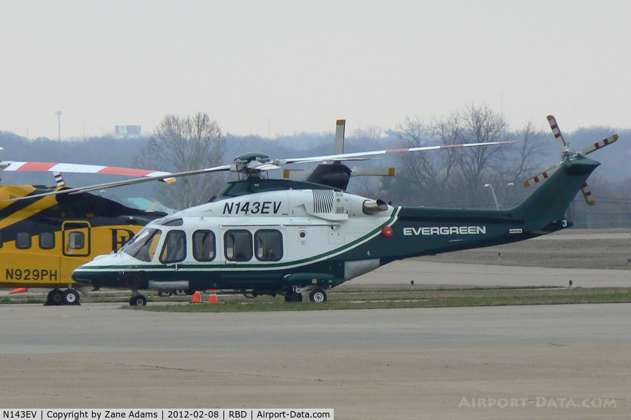 N143EV, AgustaWestland AW-139 C/N 41273, In town for Heli-Expo 2012 - Dallas, TX