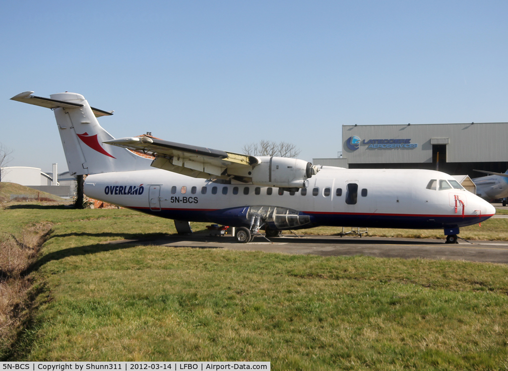 5N-BCS, 1986 ATR 42-300 C/N 025, On overhaul...