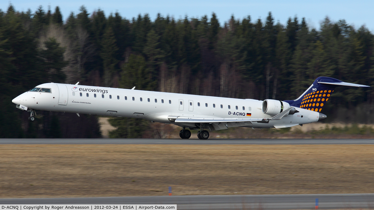 D-ACNQ, 2010 Bombardier CRJ-900LR (CL-600-2D24) C/N 15260, LH2928 from Hamburg