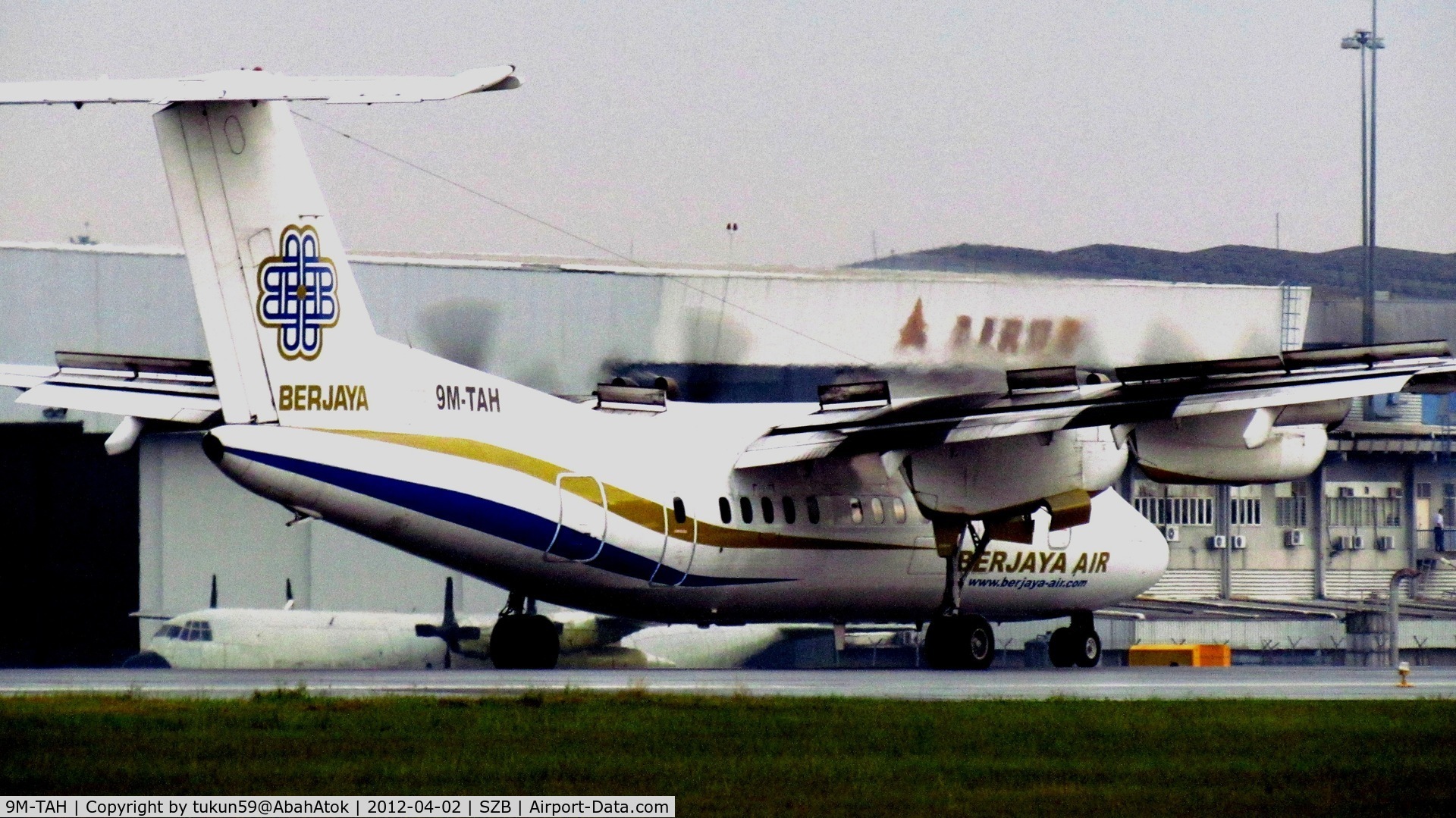 9M-TAH, 1987 De Havilland Canada DHC-7-110 Dash 7 C/N 109, Berjaya Air