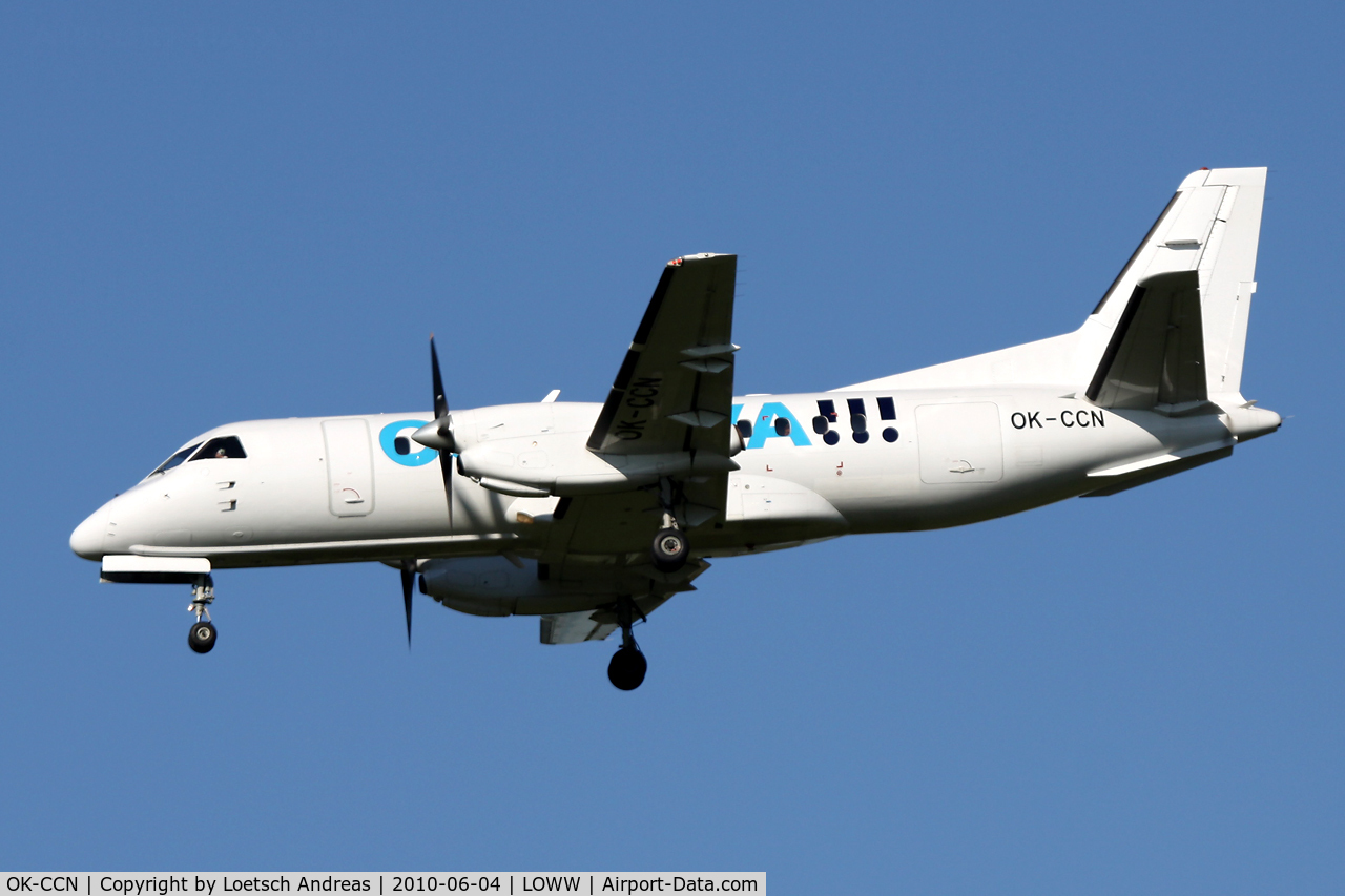 OK-CCN, 1991 Saab 340B C/N 340B-230, Central Connect Airlines