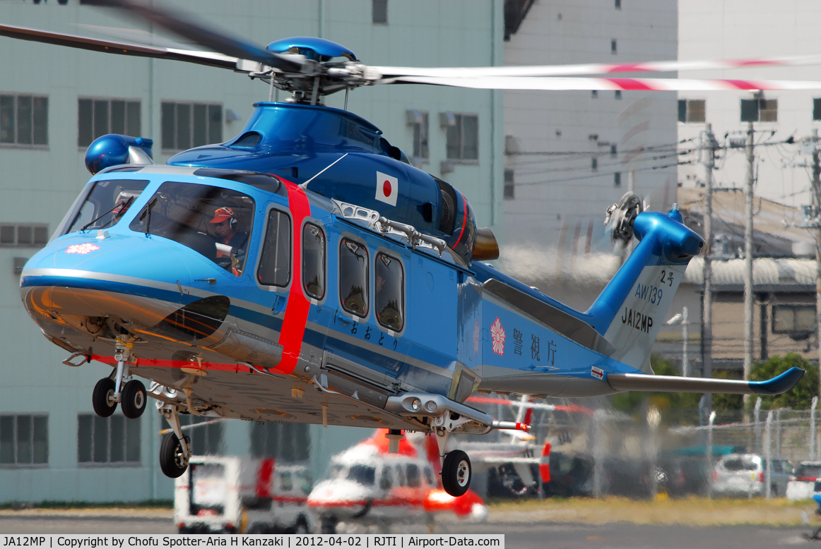 JA12MP, AgustaWestland AW-139 C/N 31157, NikonD200+TAMRON AF 200-500mm F/5-6.3 LD IF