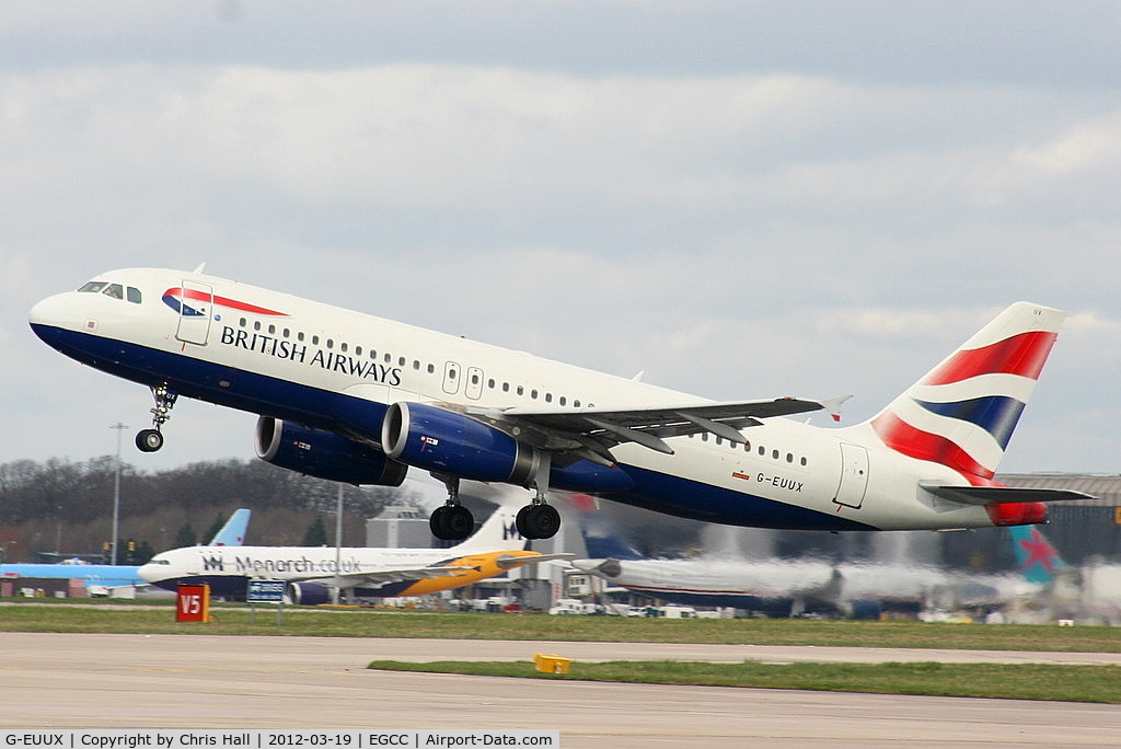 G-EUUX, 2008 Airbus A320-232 C/N 3550, British Airways