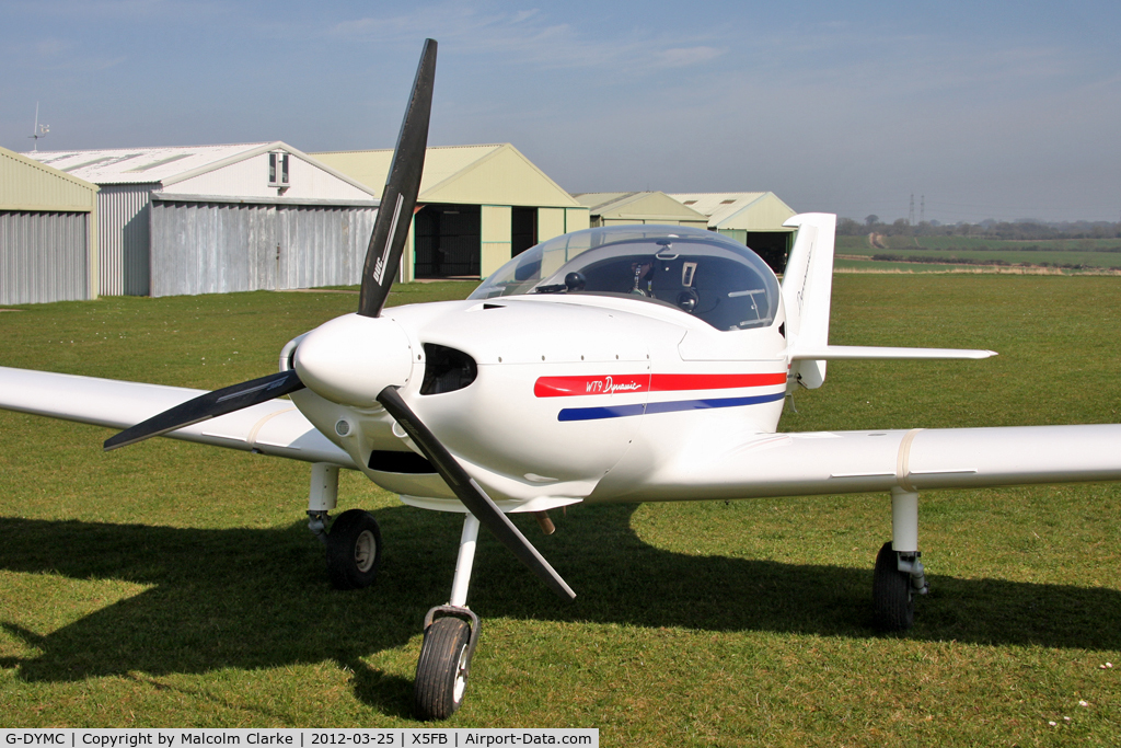 G-DYMC, 2007 Aerospool WT-9 UK Dynamic C/N DY200/2007, Aerospool WT-9 UK Dynamic, Fishburn Airfield, March 2012.