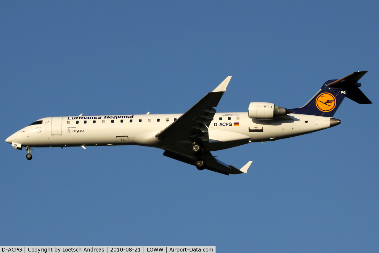 D-ACPG, 2002 Canadair CRJ-701ER (CL-600-2C10) Regional Jet C/N 10034, DLH Regional / Cityline
