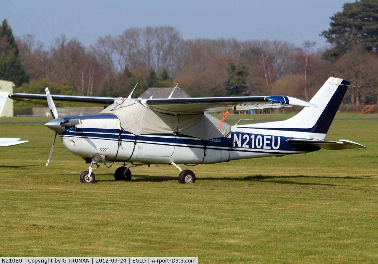 N210EU, Cessna T210L Turbo Centurion C/N 21061152, Parked at Denham in the March sunshine